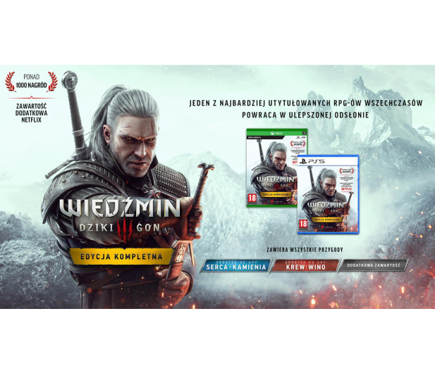 PlayStation Wiedźmin 3: Dziki Gon - Edycja Kompletna - 1107583 - zdjęcie 2